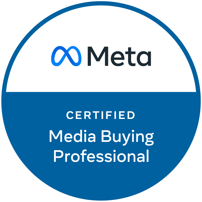 Meta Certified Media Buying Professional 認定バッジ